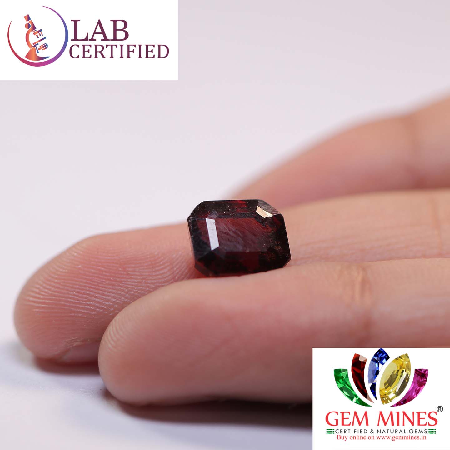 Hessonite (Gomed) 4.45 Ct. 4 GMD4013 3 Hessonite (Gomed) 4.45 Ct.