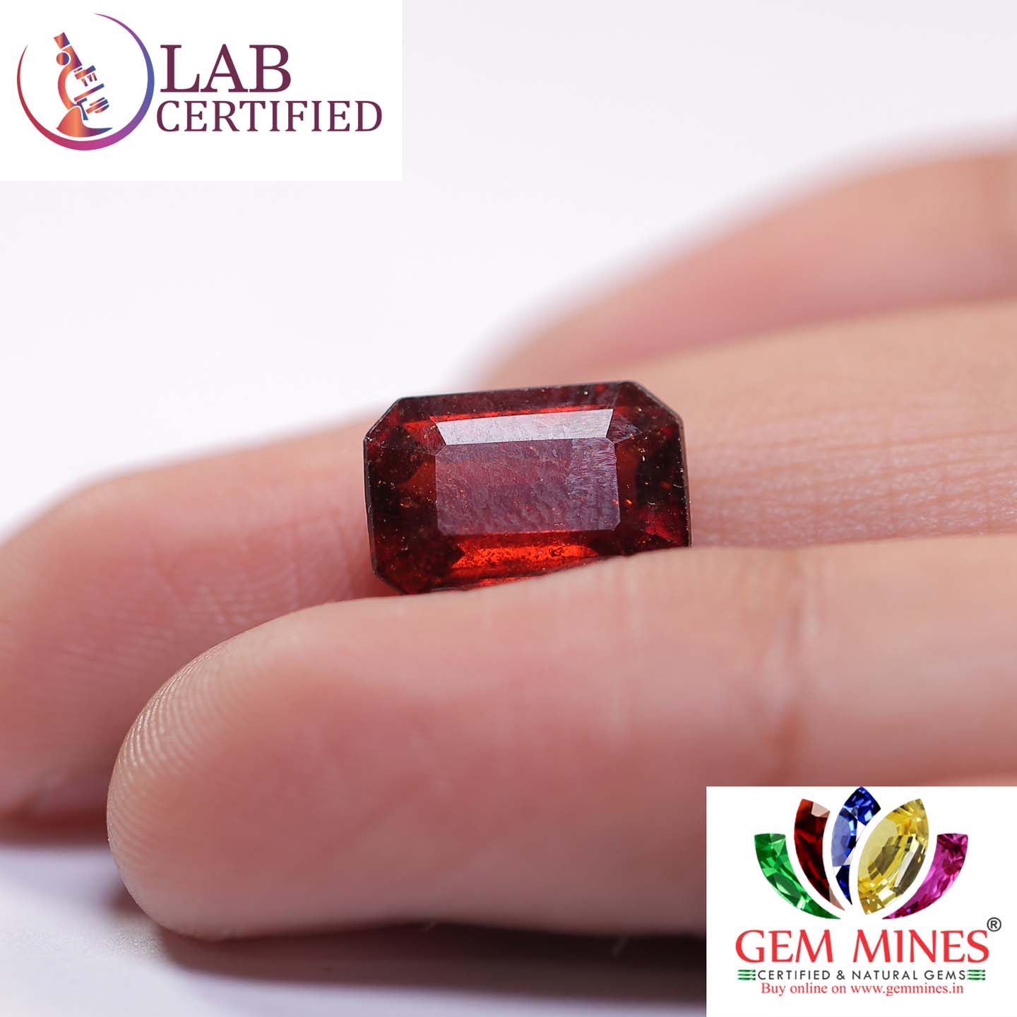 Hessonite (Gomed) 3.93 Ct. 4 GMD4019 3 Hessonite (Gomed) 3.93 Ct.
