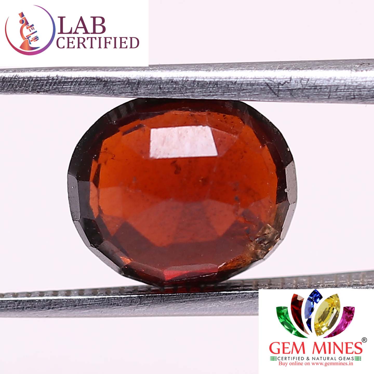 GMD4187 2 Hessonite (Gomed) 2.43 Ct.