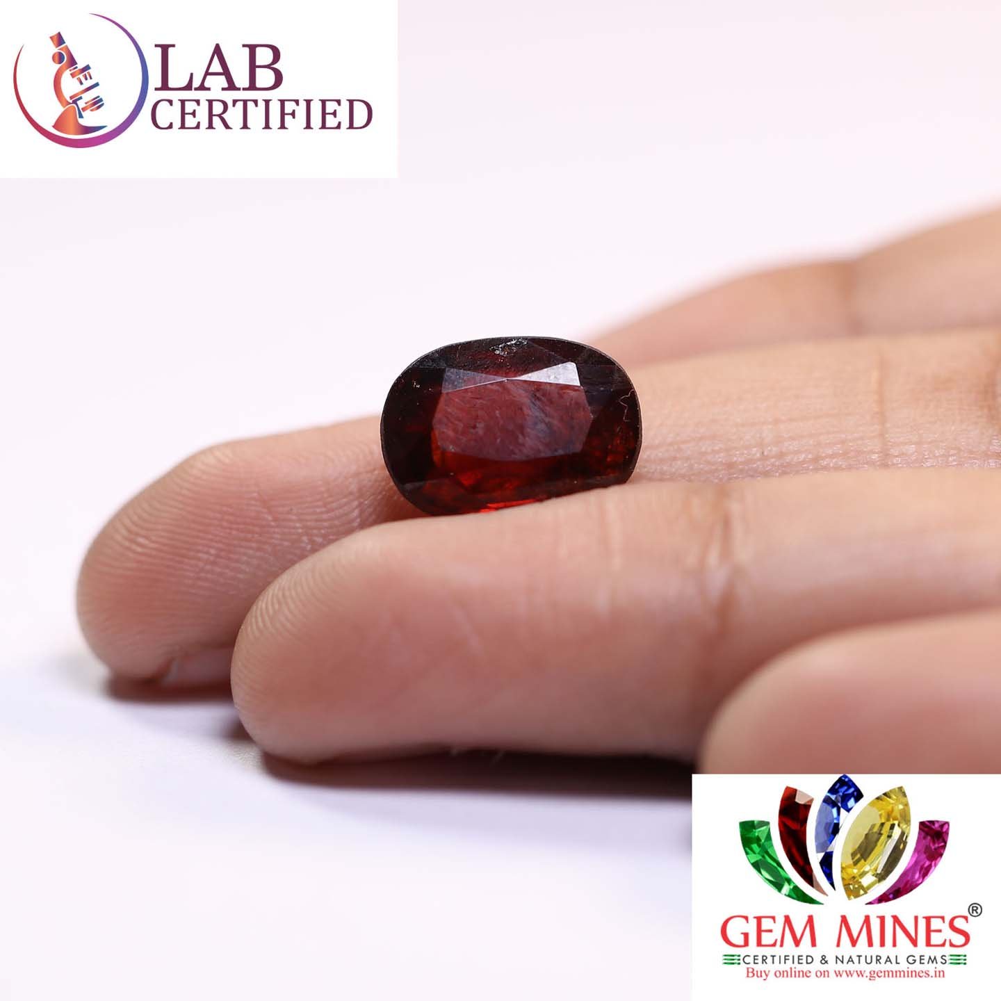 GMD4189 3 Hessonite (Gomed) 5.41 Ct.