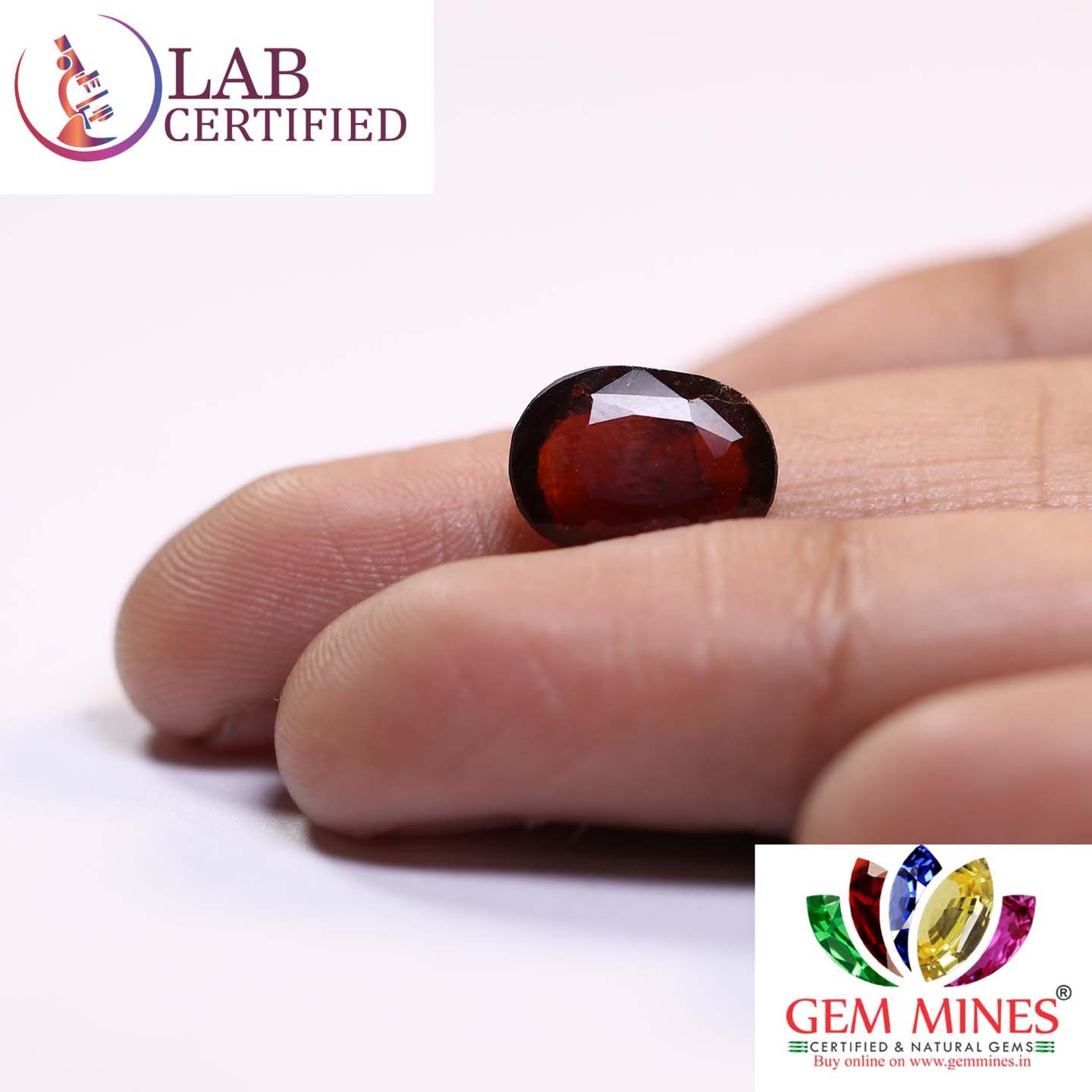 GMD4190 3 Hessonite (Gomed) 3.92 Ct.
