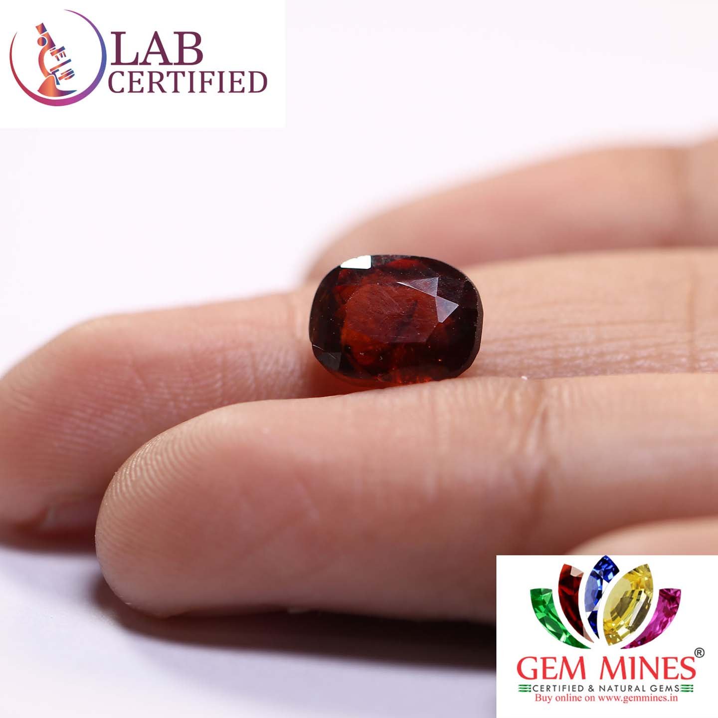 Hessonite (Gomed) 3.37 Ct.