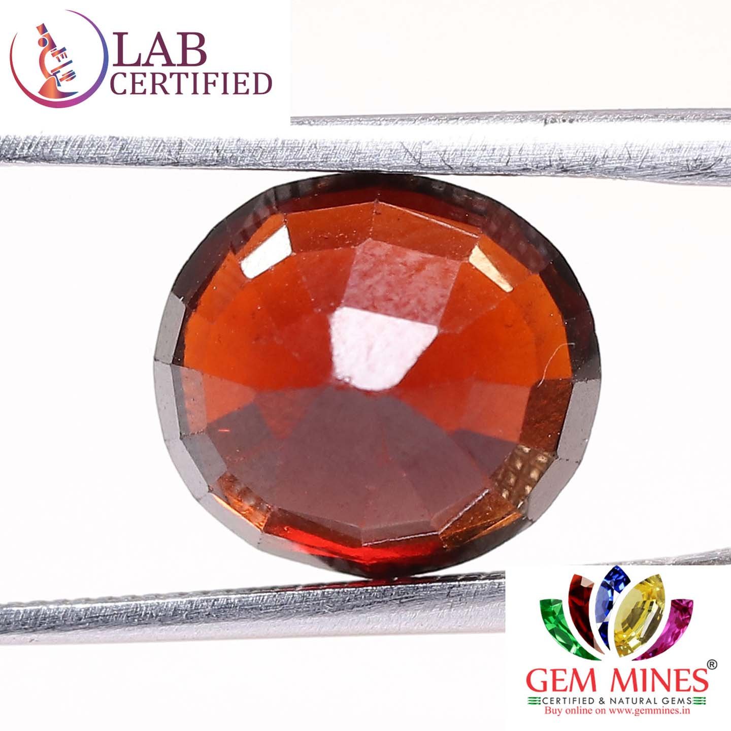 Hessonite (Gomed) 4.39 Ct.