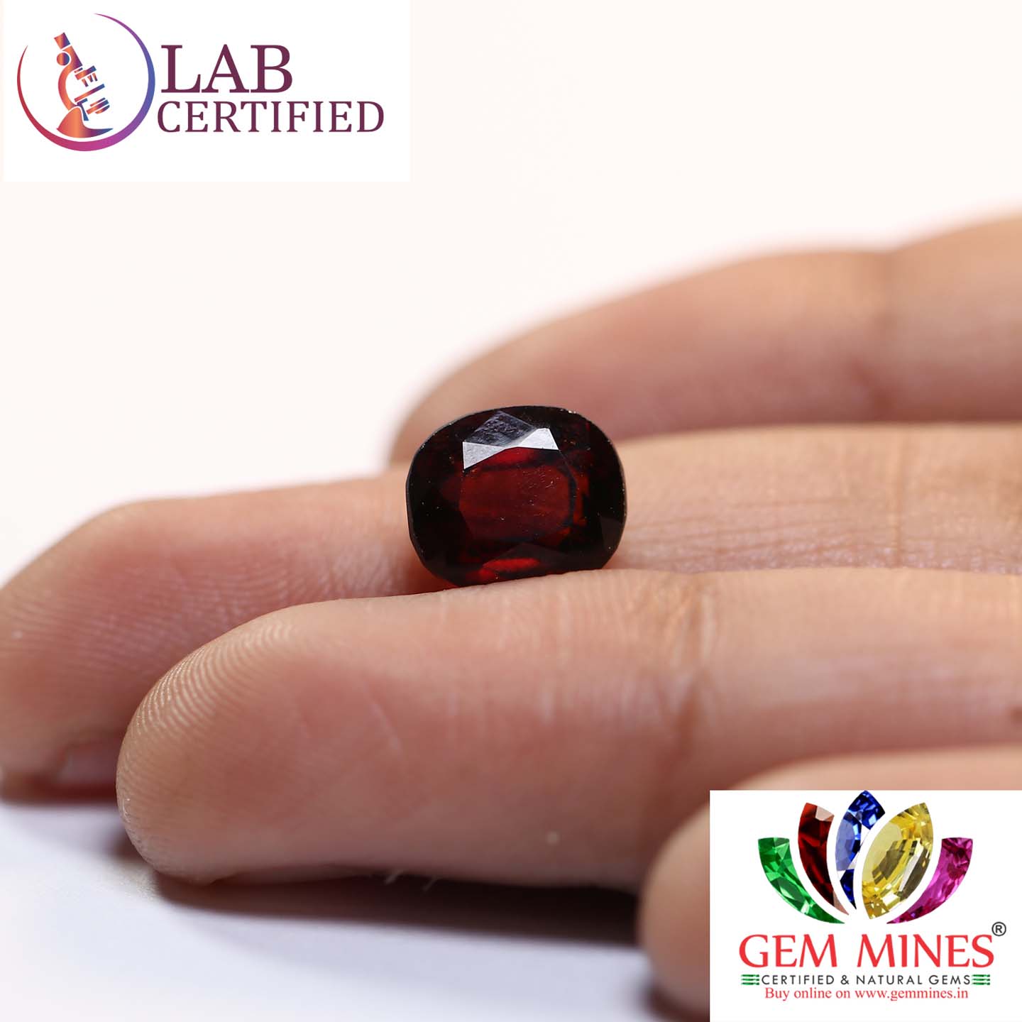 GMD4272 3 Hessonite (Gomed) 3.93 Ct.