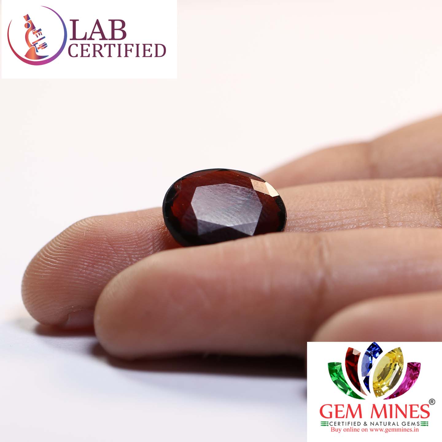 GMD4282 3 Hessonite (Gomed) 5.79 Ct.
