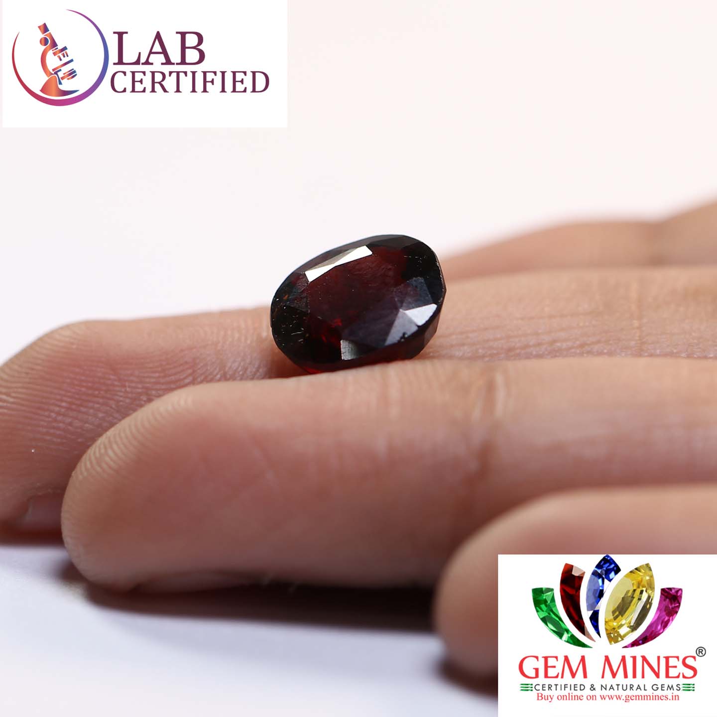 GMD4285 3 Hessonite (Gomed) 4.65 Ct.