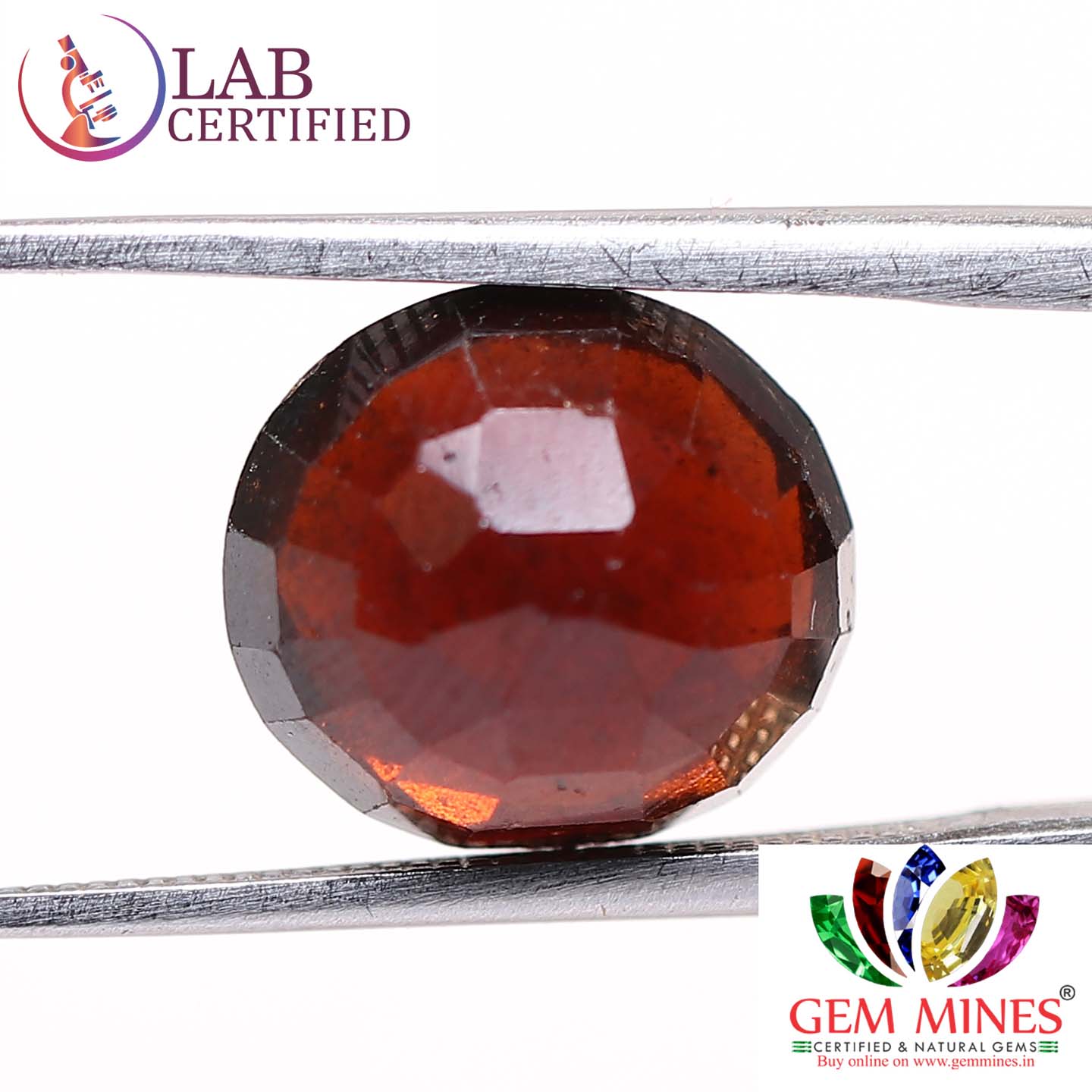 GMD4292 2 Hessonite (Gomed) 6.04 Ct.