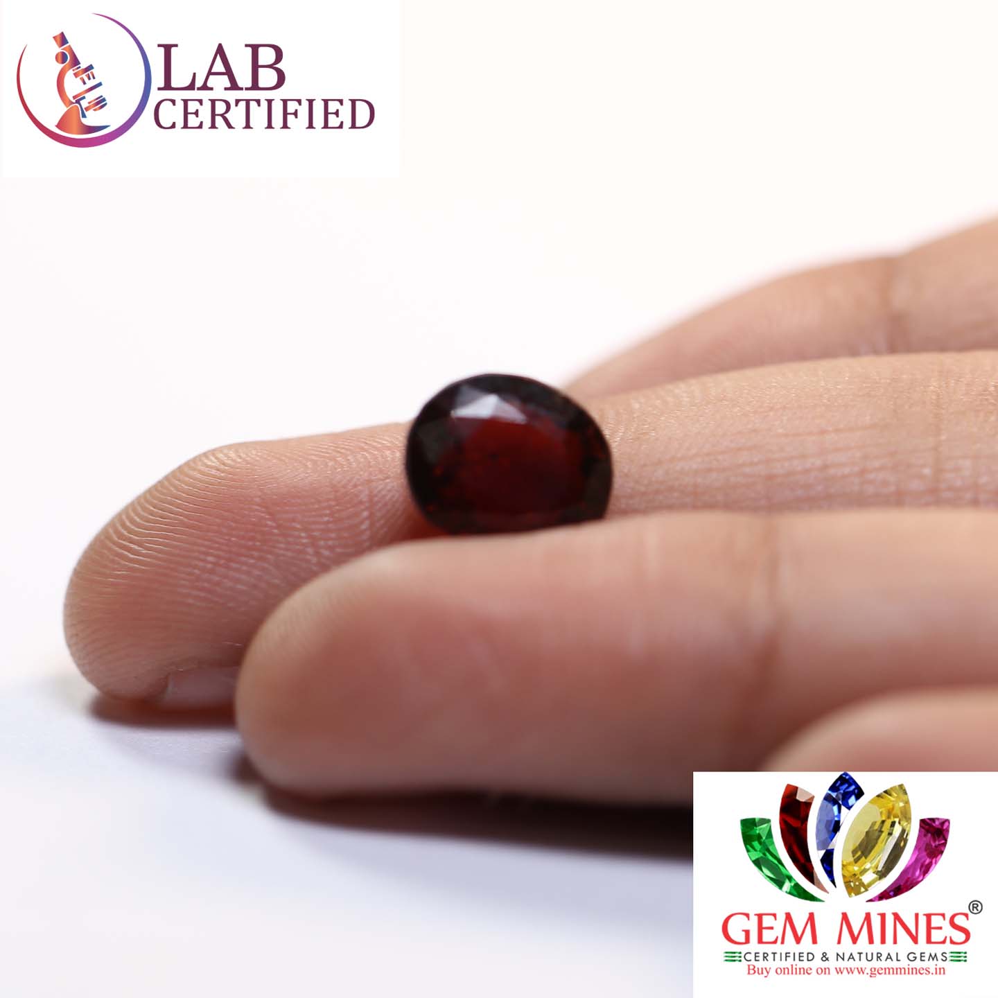 GMD4297 3 Hessonite (Gomed) 3.77 Ct.