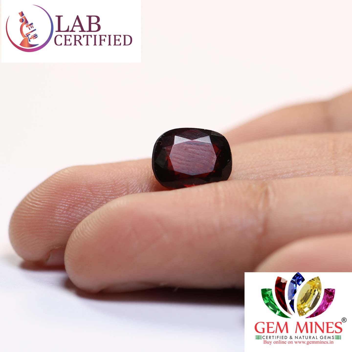 GMD4315 3 Hessonite (Gomed) 3.8 Ct.