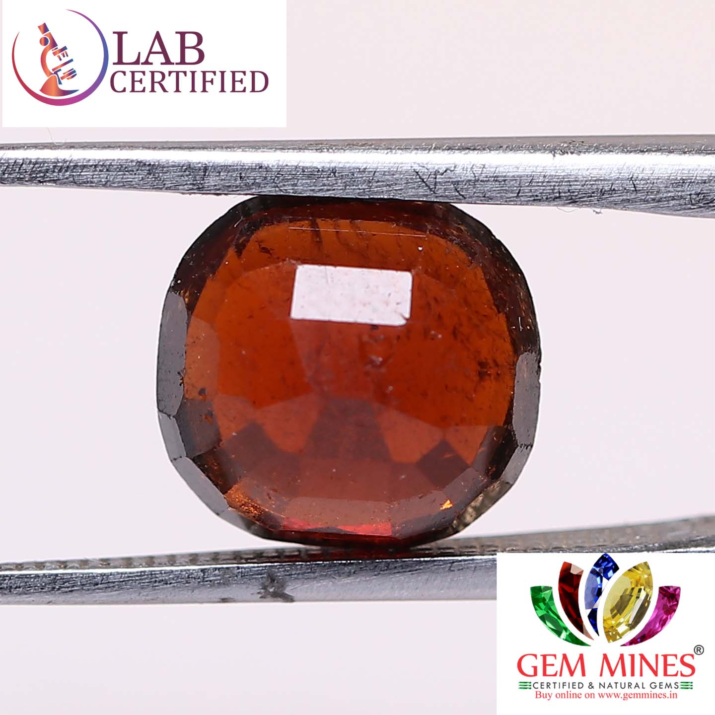 GMD4324 2 Hessonite (Gomed) 3.55 Ct.
