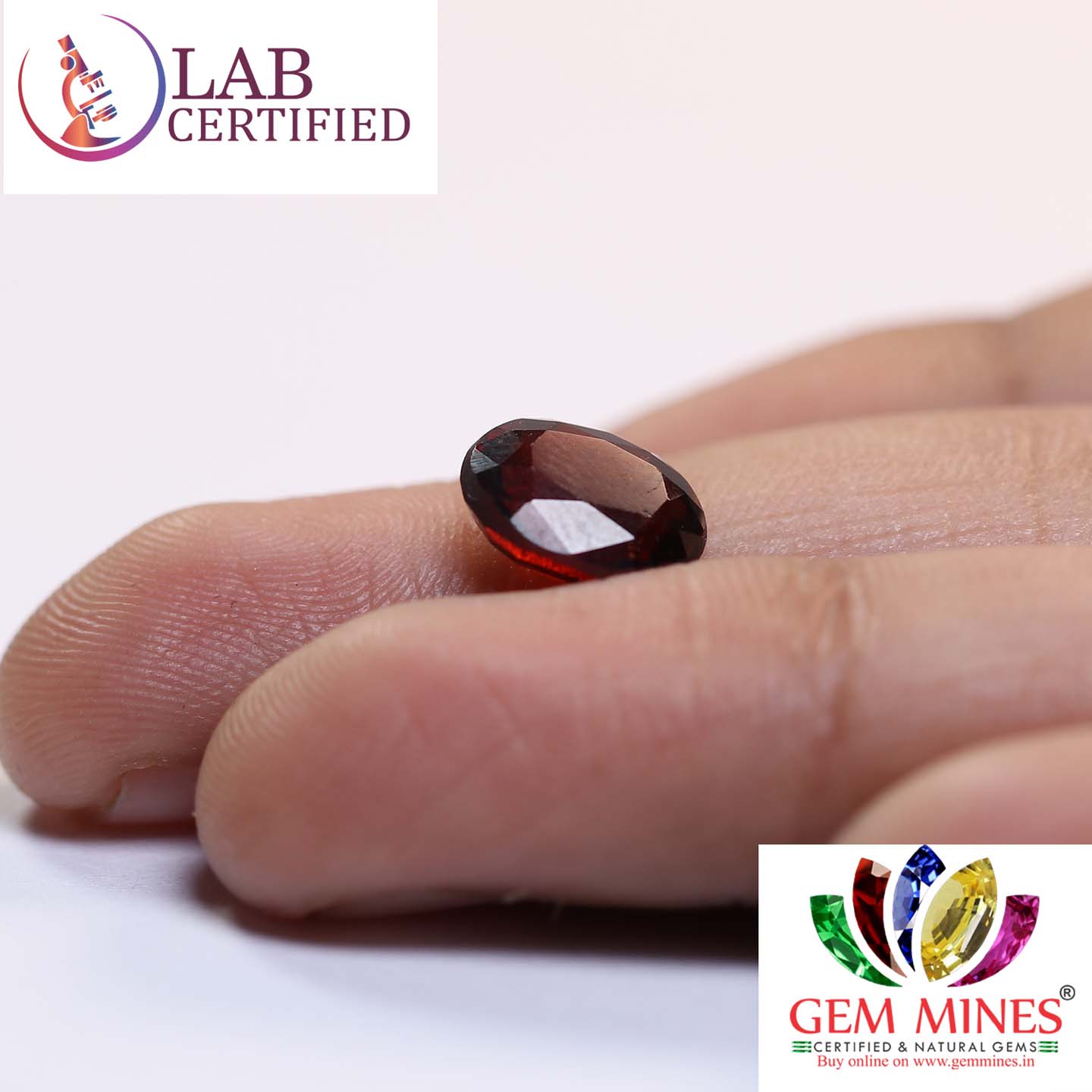 GMD4326 3 Hessonite (Gomed) 2.92 Ct.