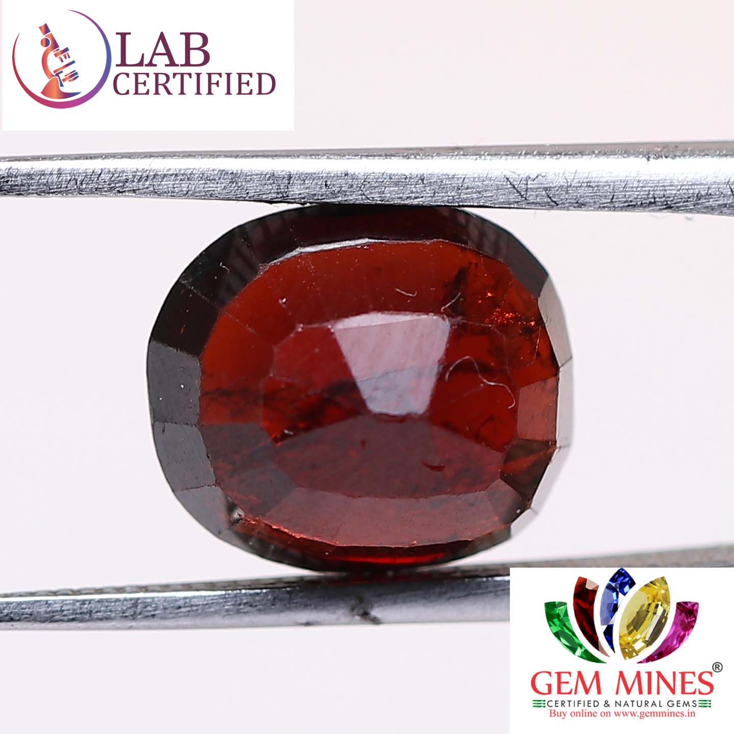 GMD4331 2 Hessonite (Gomed) 4.35 Ct.