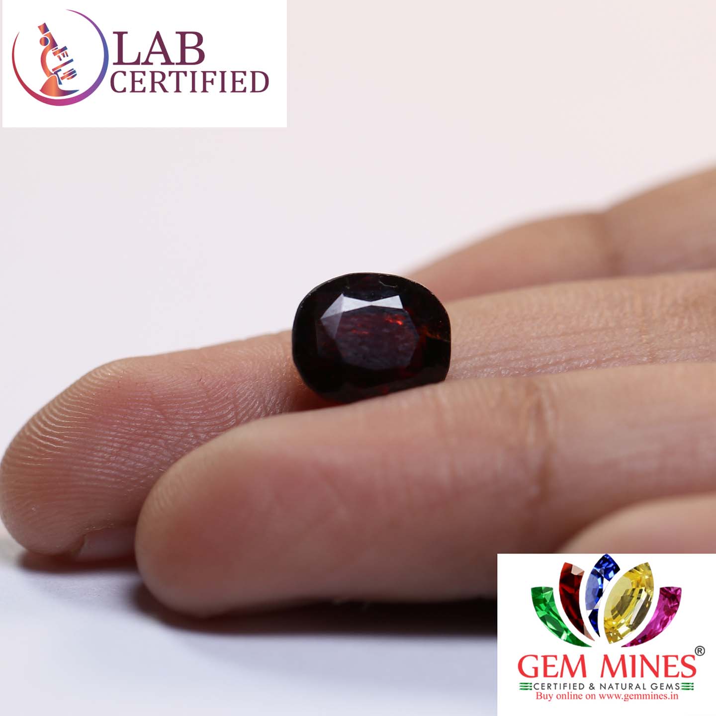 GMD4331 3 Hessonite (Gomed) 4.35 Ct.