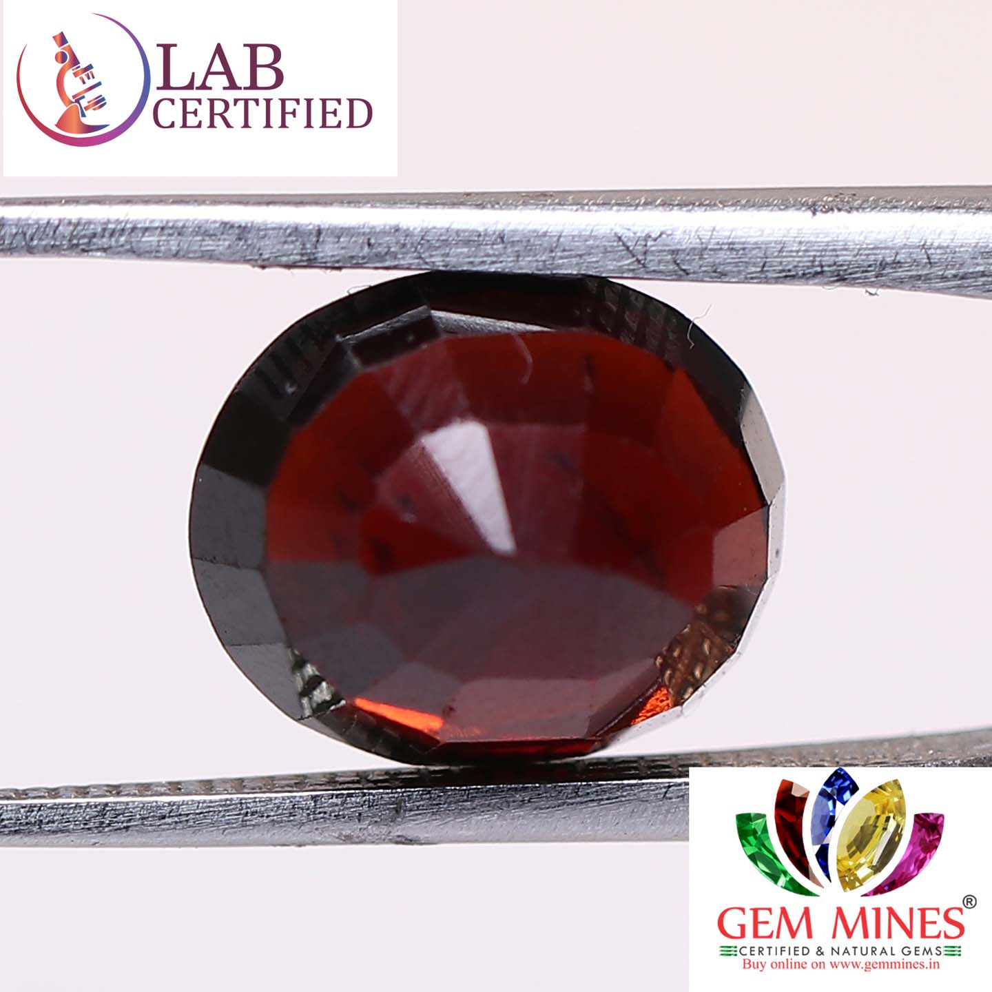GMD4336 2 Hessonite (Gomed) 3.06 Ct.