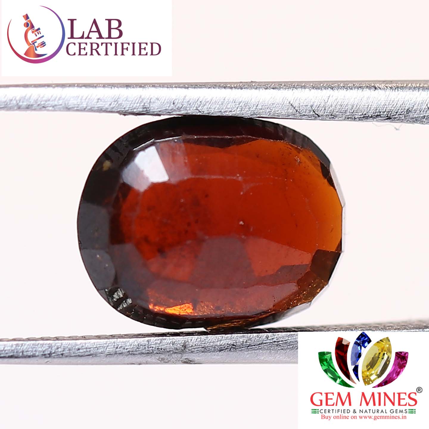 GMD4338 2 Hessonite (Gomed) 2.78 Ct.