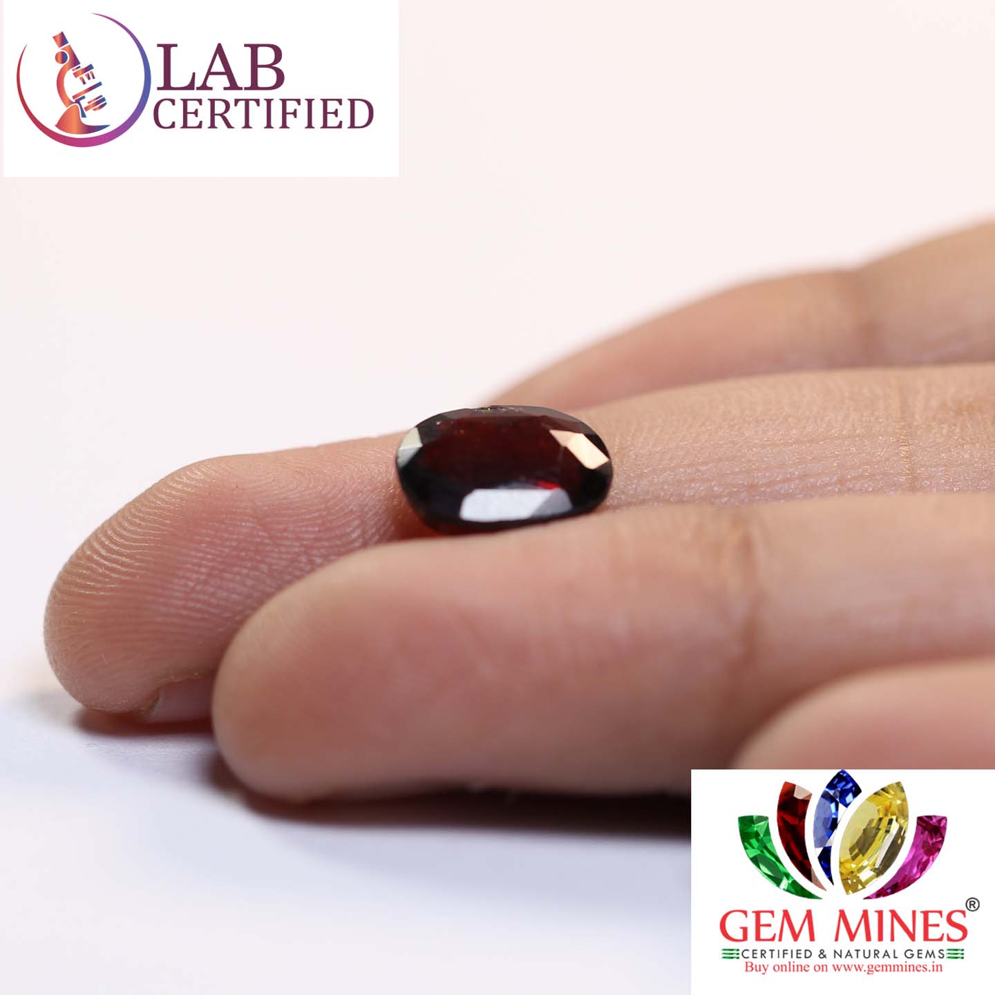 GMD4338 3 Hessonite (Gomed) 2.78 Ct.