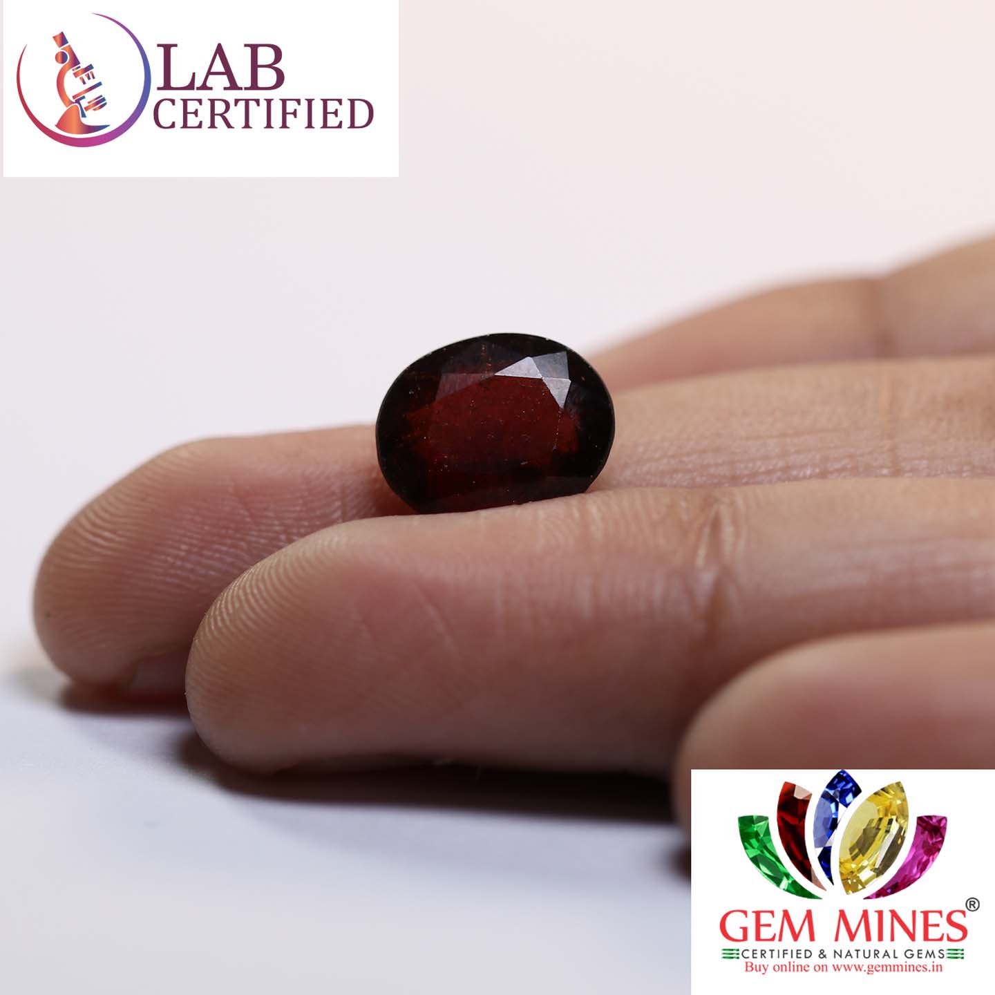 GMD4343 3 Hessonite (Gomed) 4.36 Ct.