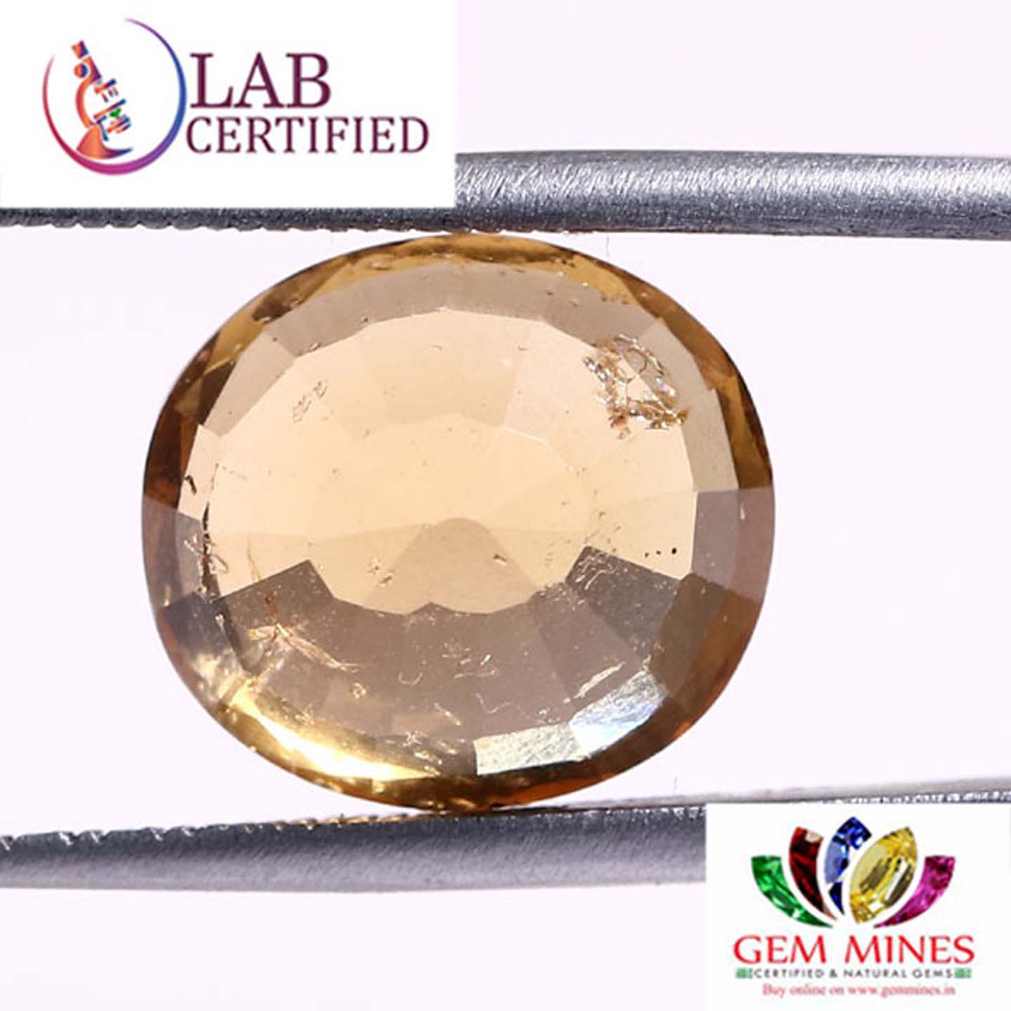 GMD4429 2 Hessonite (Gomed) 8.99 Ct.