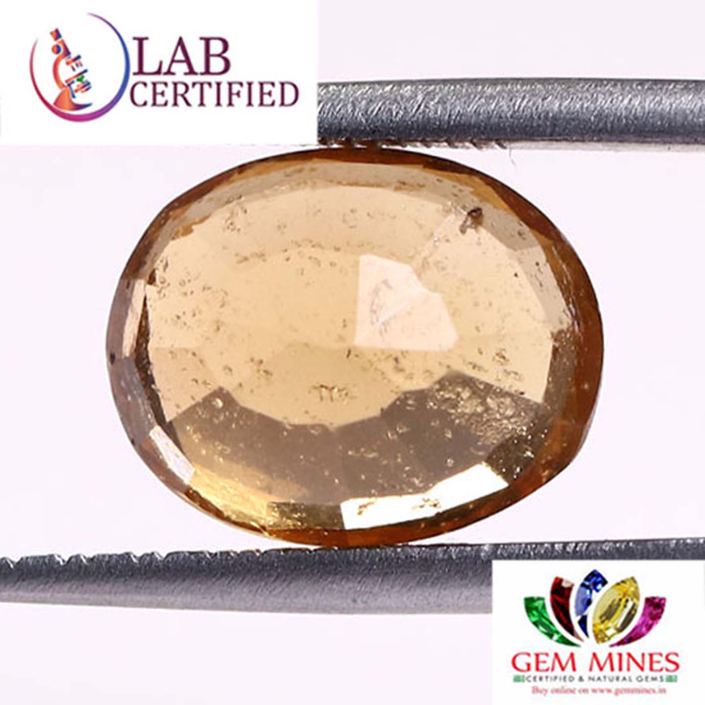 GMD4434 2 Hessonite (Gomed) 6.41 Ct.