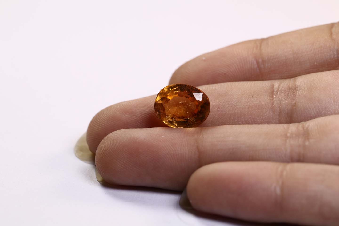 GMD4434 3 Hessonite (Gomed) 6.41 Ct.