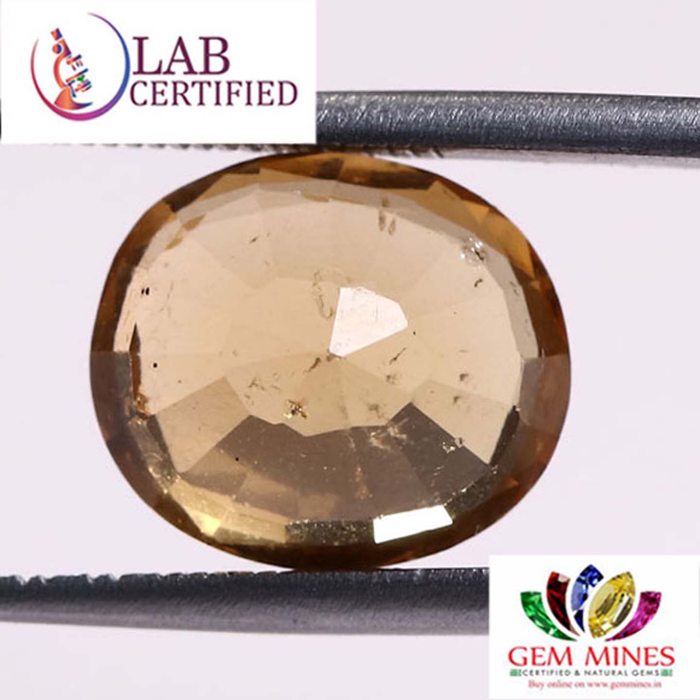 Hessonite (Gomed) 7.69 Ct. 3 GMD4439 2 Hessonite (Gomed) 7.69 Ct.