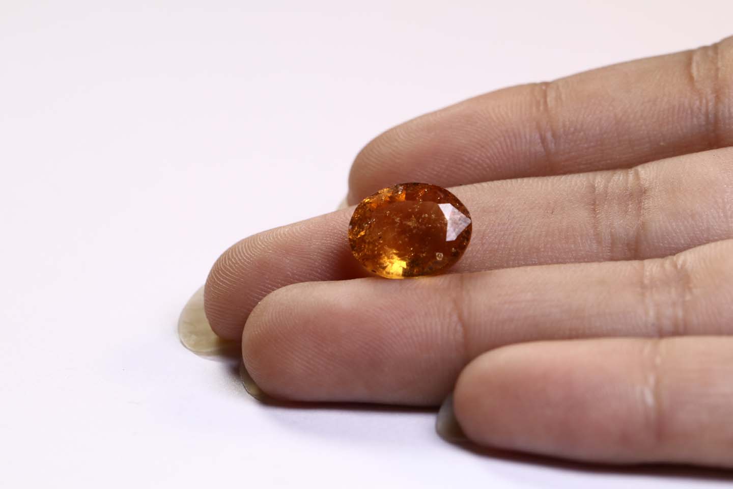 GMD4440 3 Hessonite (Gomed) 6.86 Ct.