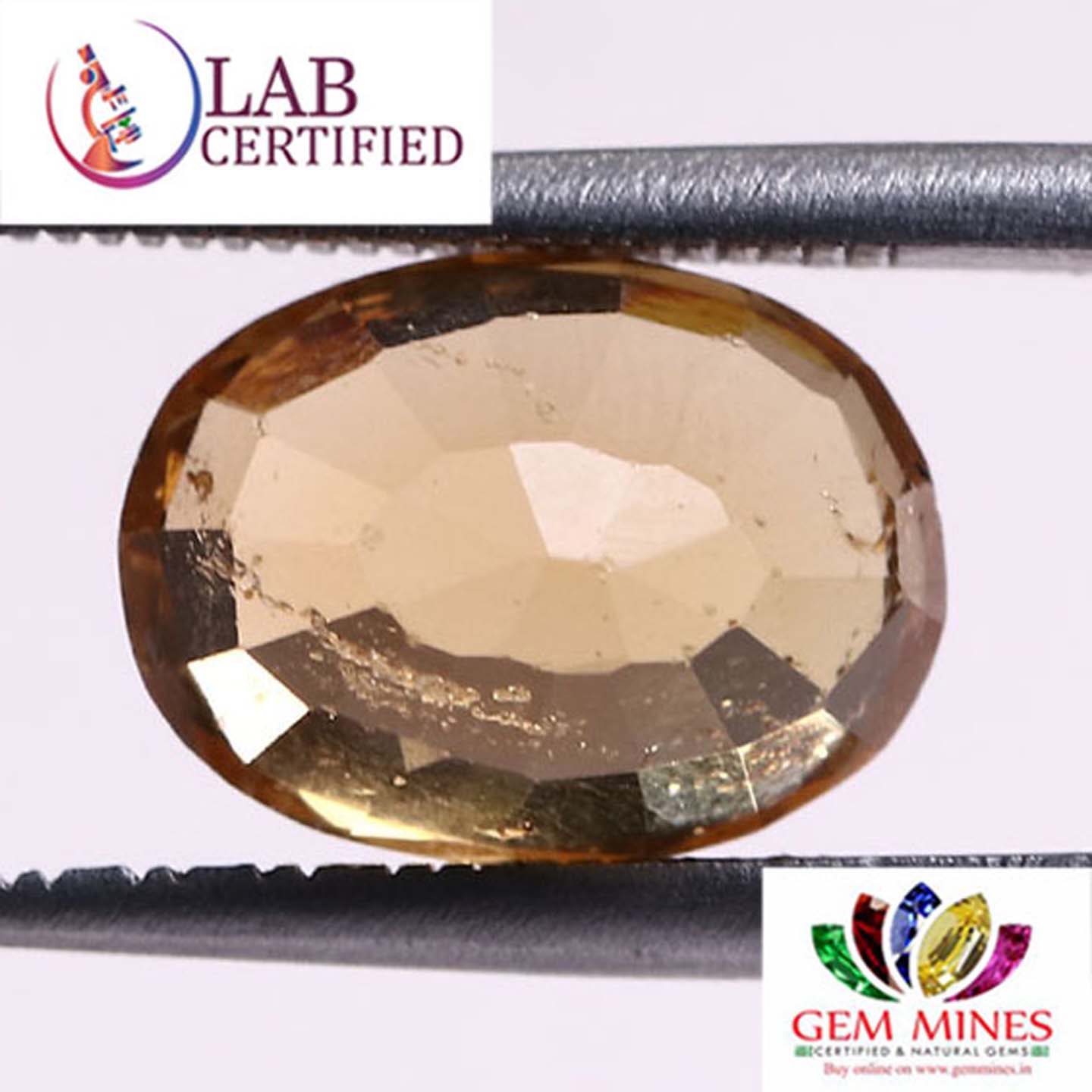 Hessonite (Gomed) 6.09 Ct. 3 GMD4444 2 Hessonite (Gomed) 6.09 Ct.