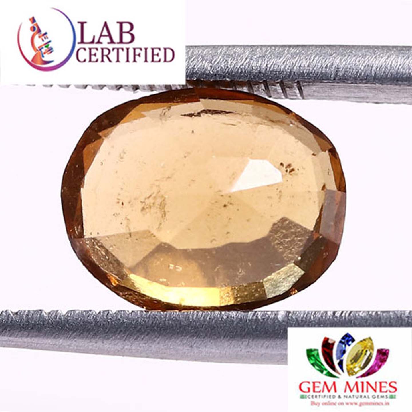 GMD4452 2 Hessonite (Gomed) 3.94 Ct.