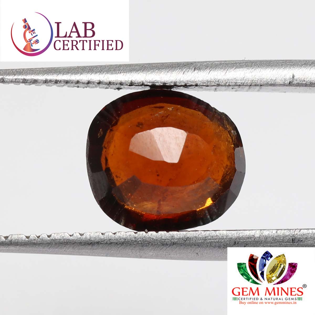 GMD4492 2 Hessonite (Gomed) 2.74 Ct.