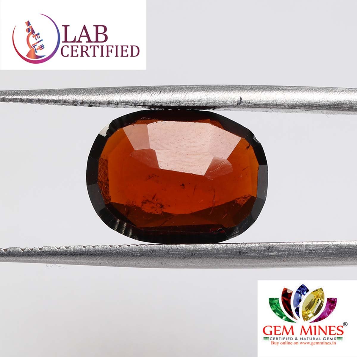 GMD4499 2 Hessonite (Gomed) 4.2 Ct.