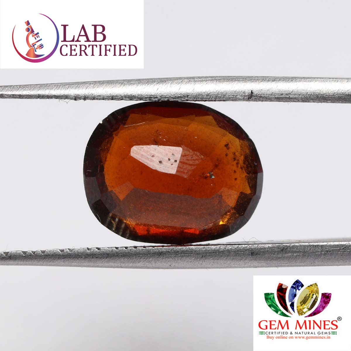 GMD4511 2 Hessonite (Gomed) 5.07 Ct.