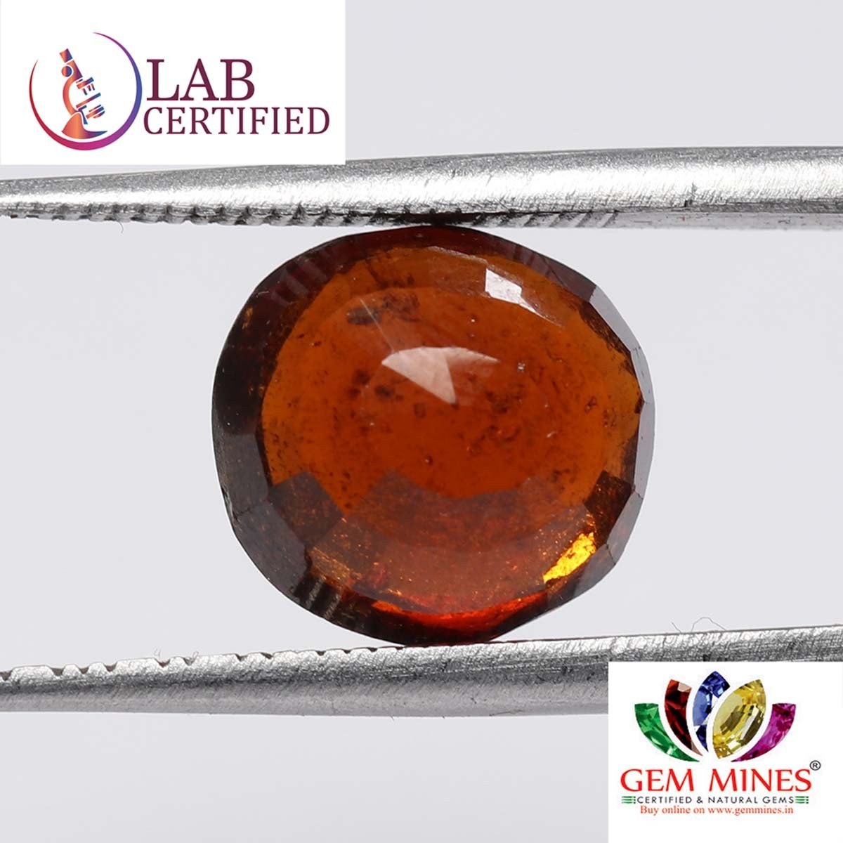 GMD4517 2 Hessonite (Gomed) 5.04 Ct.