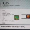 Hessonite Gomed 4.8 Ct.