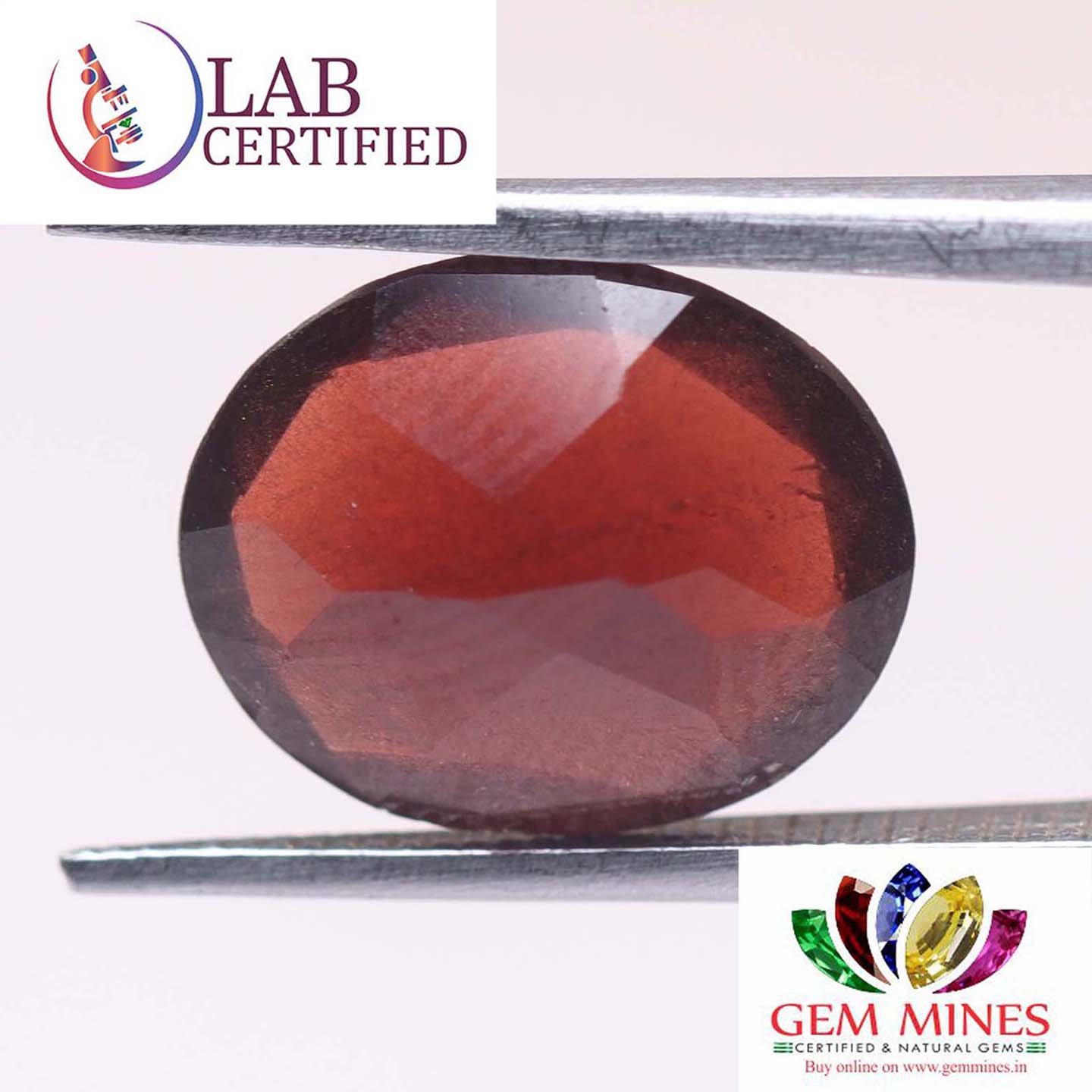 GRN168 2 Garnet 3.38 Ct.