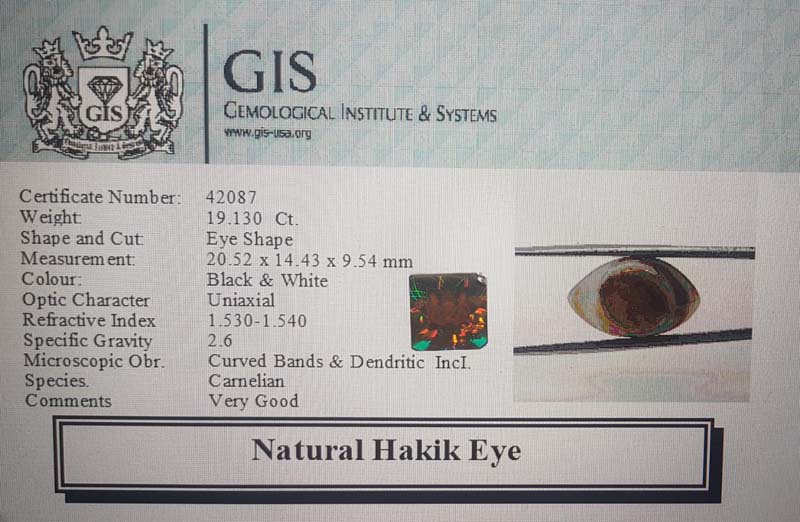 Hakik Eye 19.13 Ct.