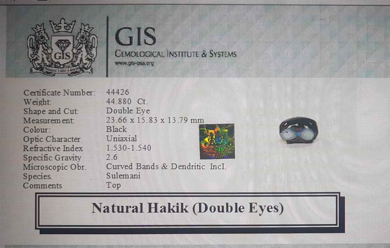 Hakik Eye 44.88 Ct.