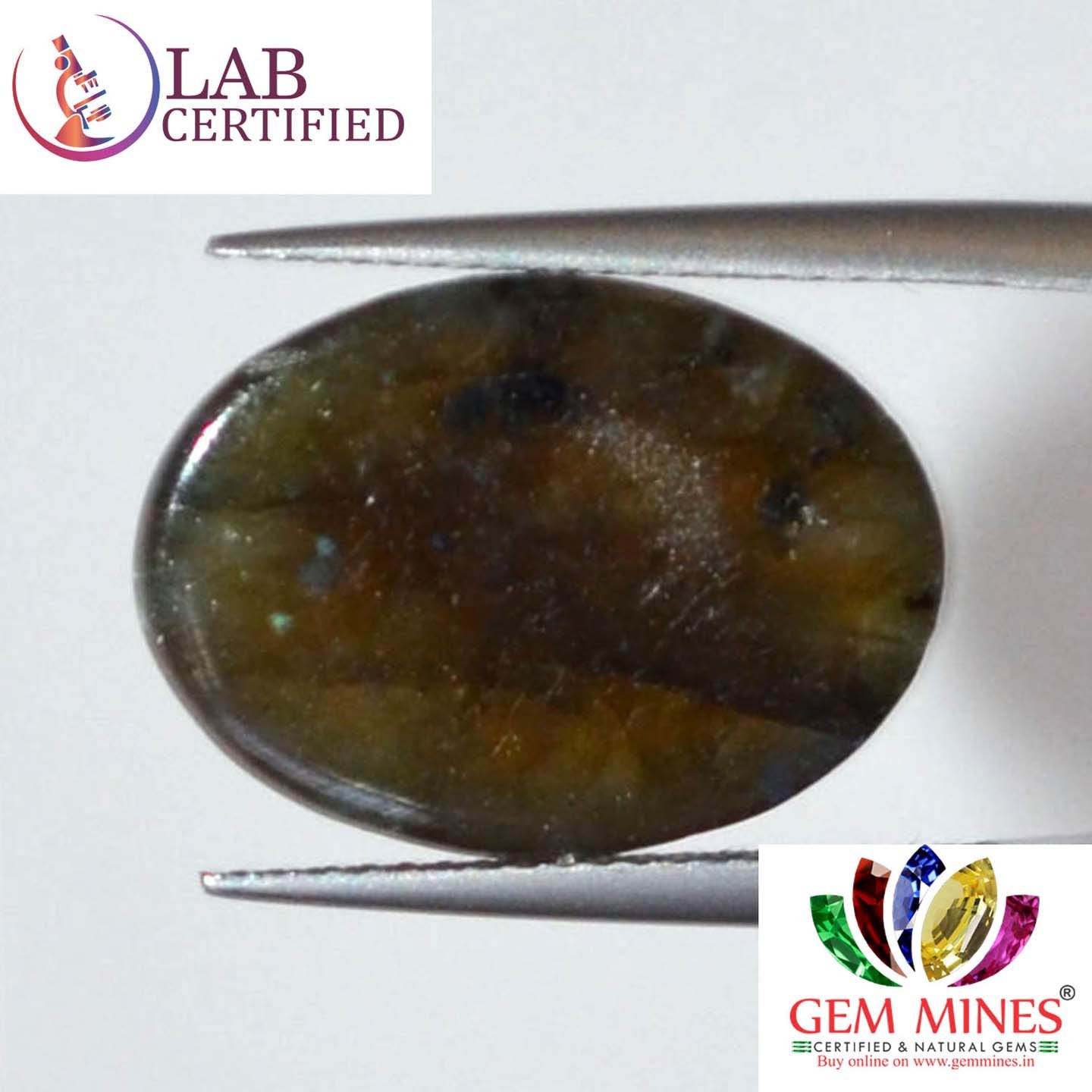 LAB138 2 Labradorite 11.32 Ct.