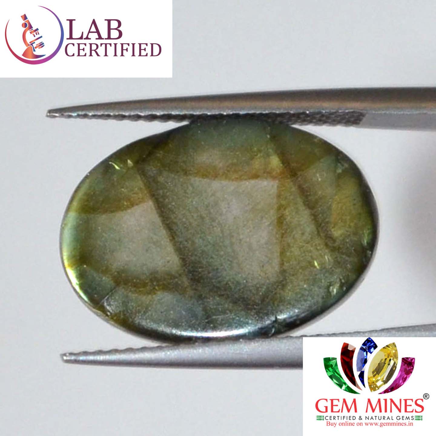 LAB149 2 Labradorite 13.65 Ct.