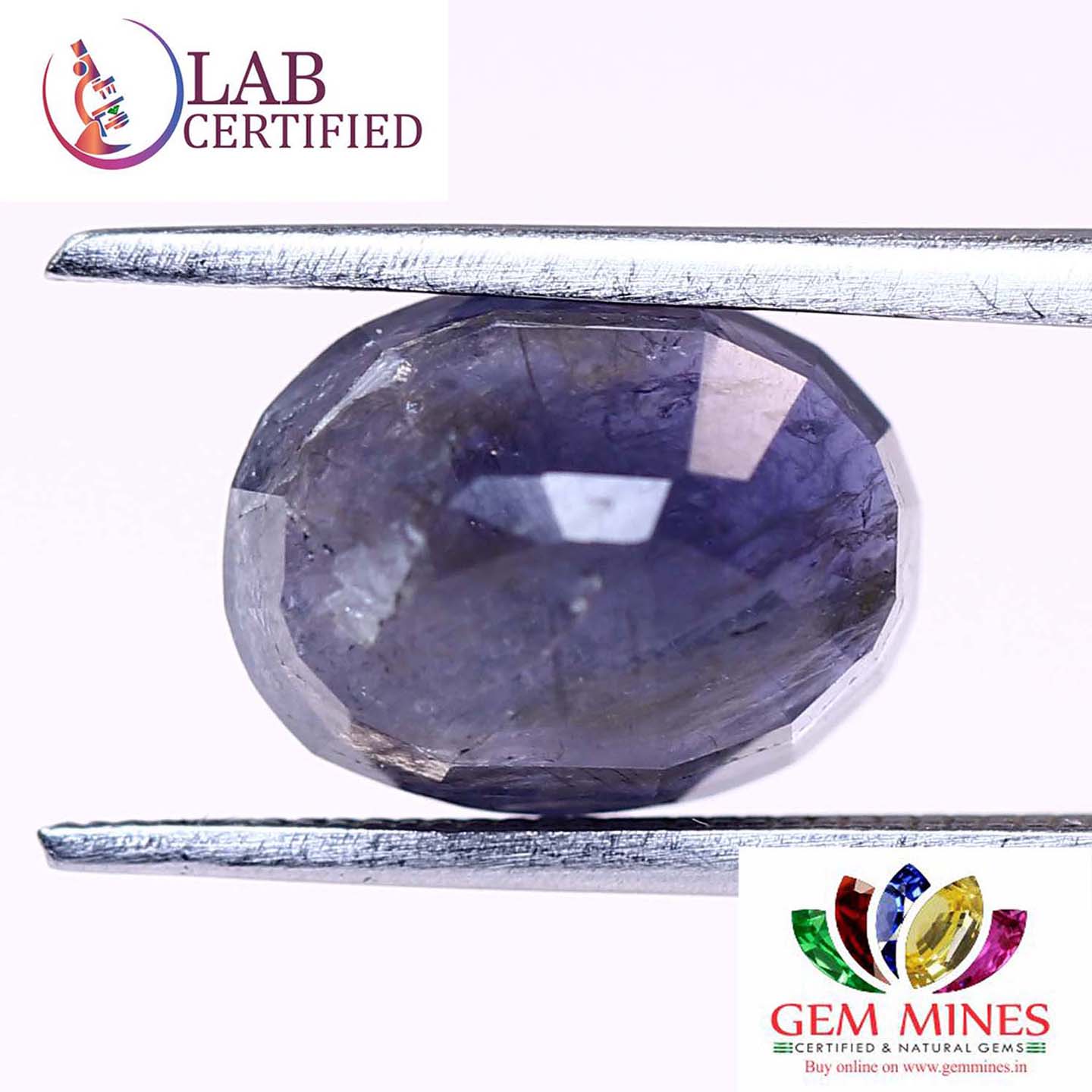NIL902 2 Iolite(Nilli) 3.15 Ct.