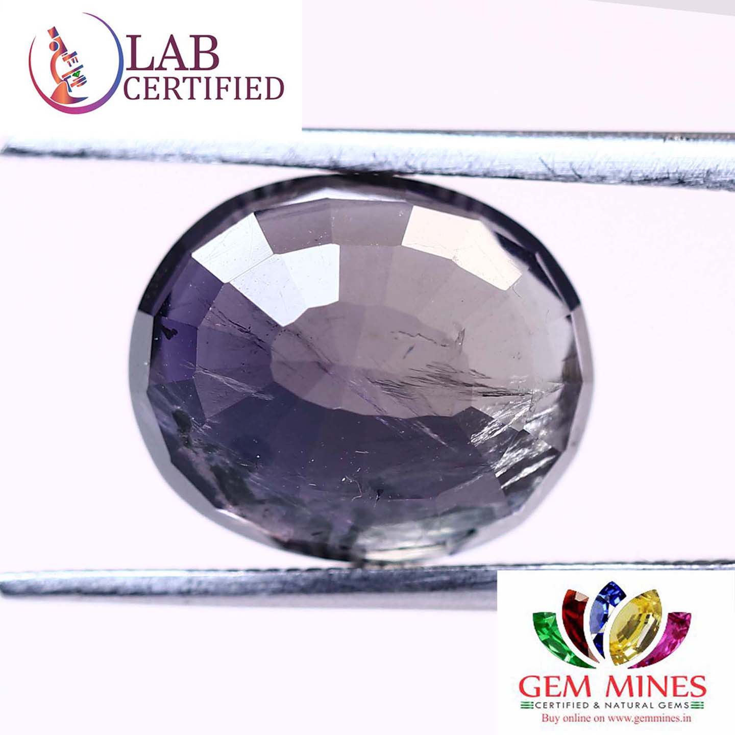NIL929 2 Iolite(Nilli) 4.71 Ct.