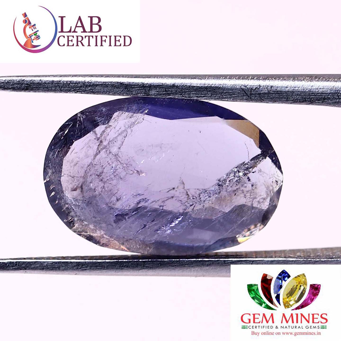 NIL952 2 Iolite(Nilli) 2.26 Ct.