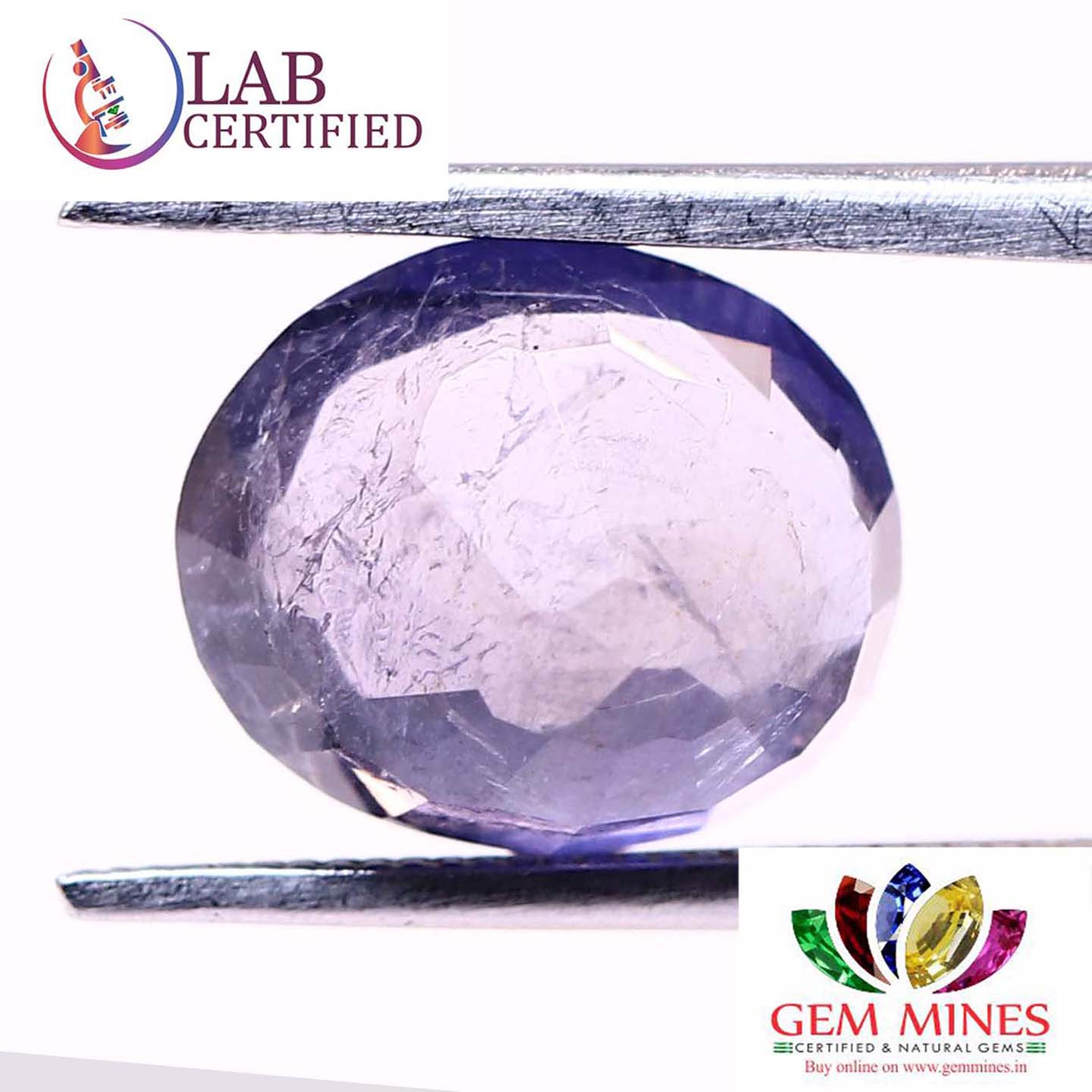 NIL961 2 Iolite(Nilli) 2.54 Ct.