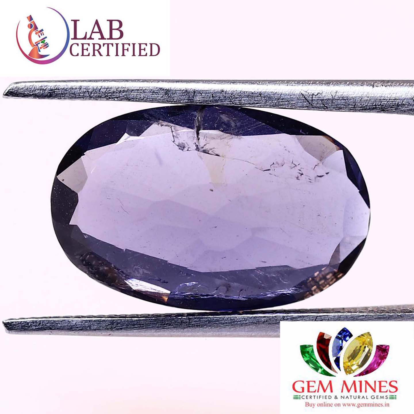 Iolite(Nilli) 3.39 Ct.