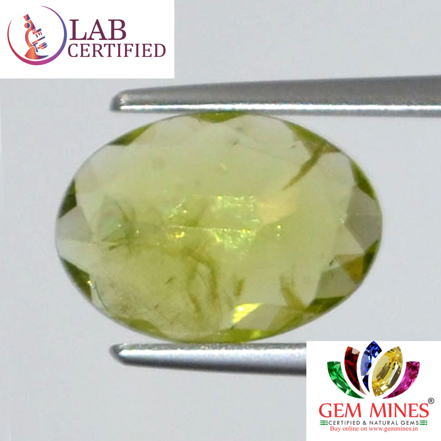 NPD209 2 Peridot 2.65 Ct.