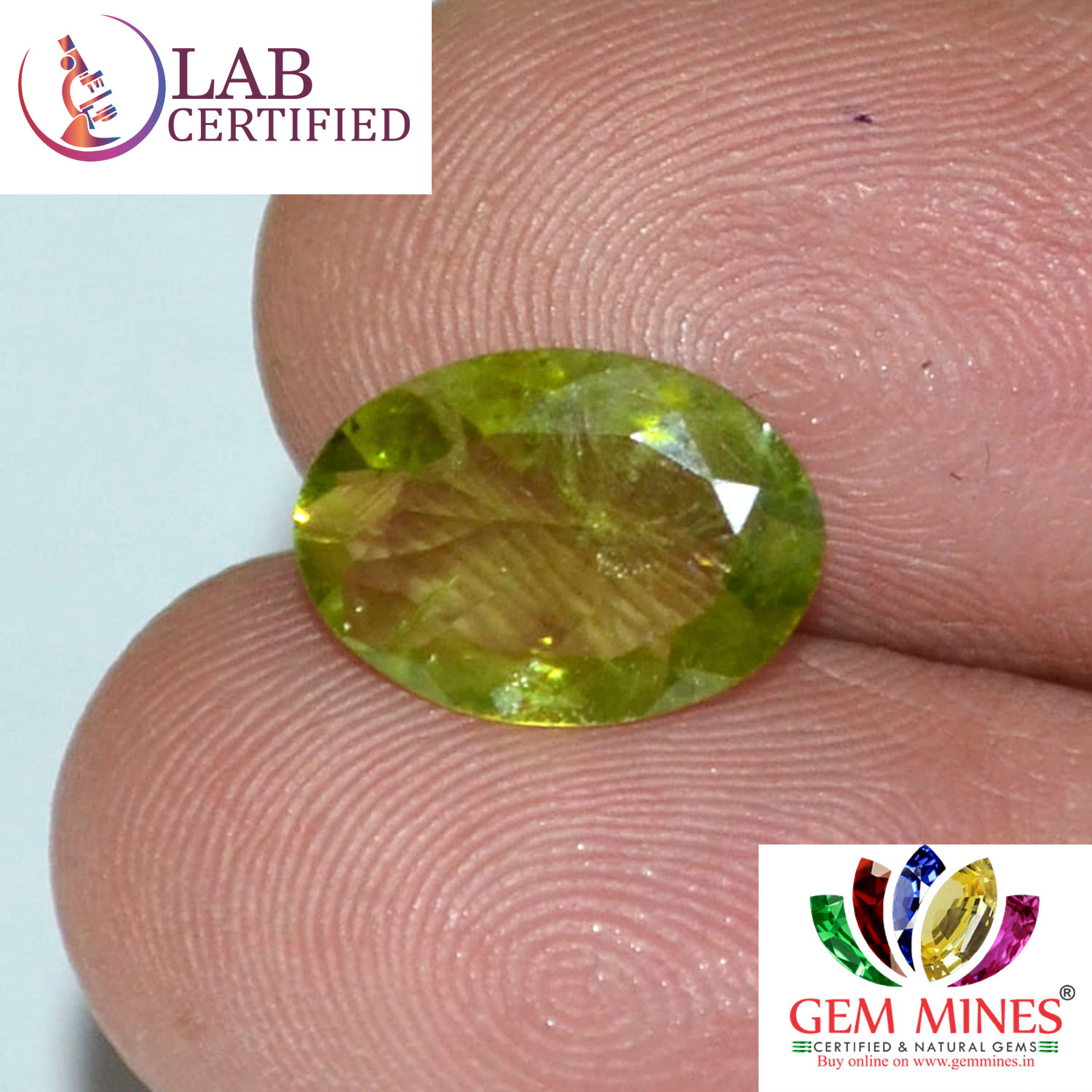 NPD209 3 Peridot 2.65 Ct.