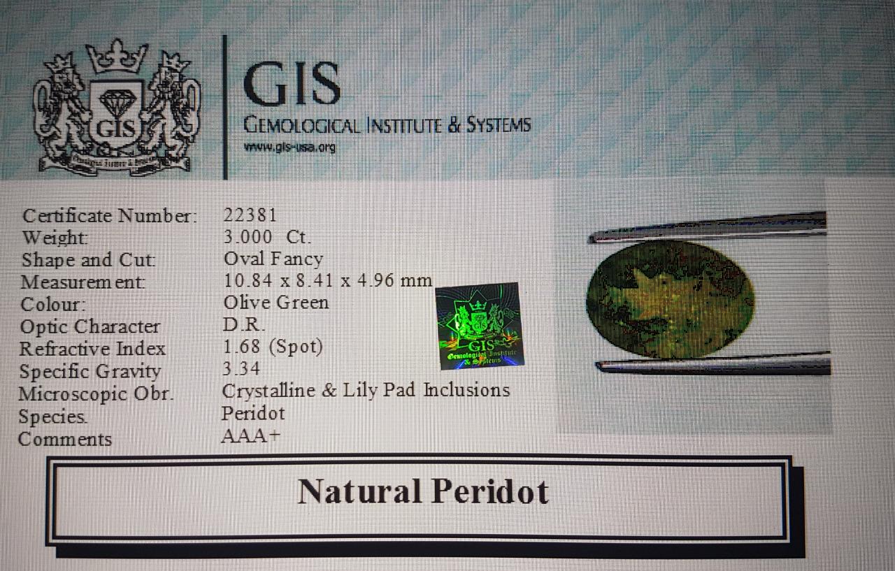 Peridot 3 Ct.