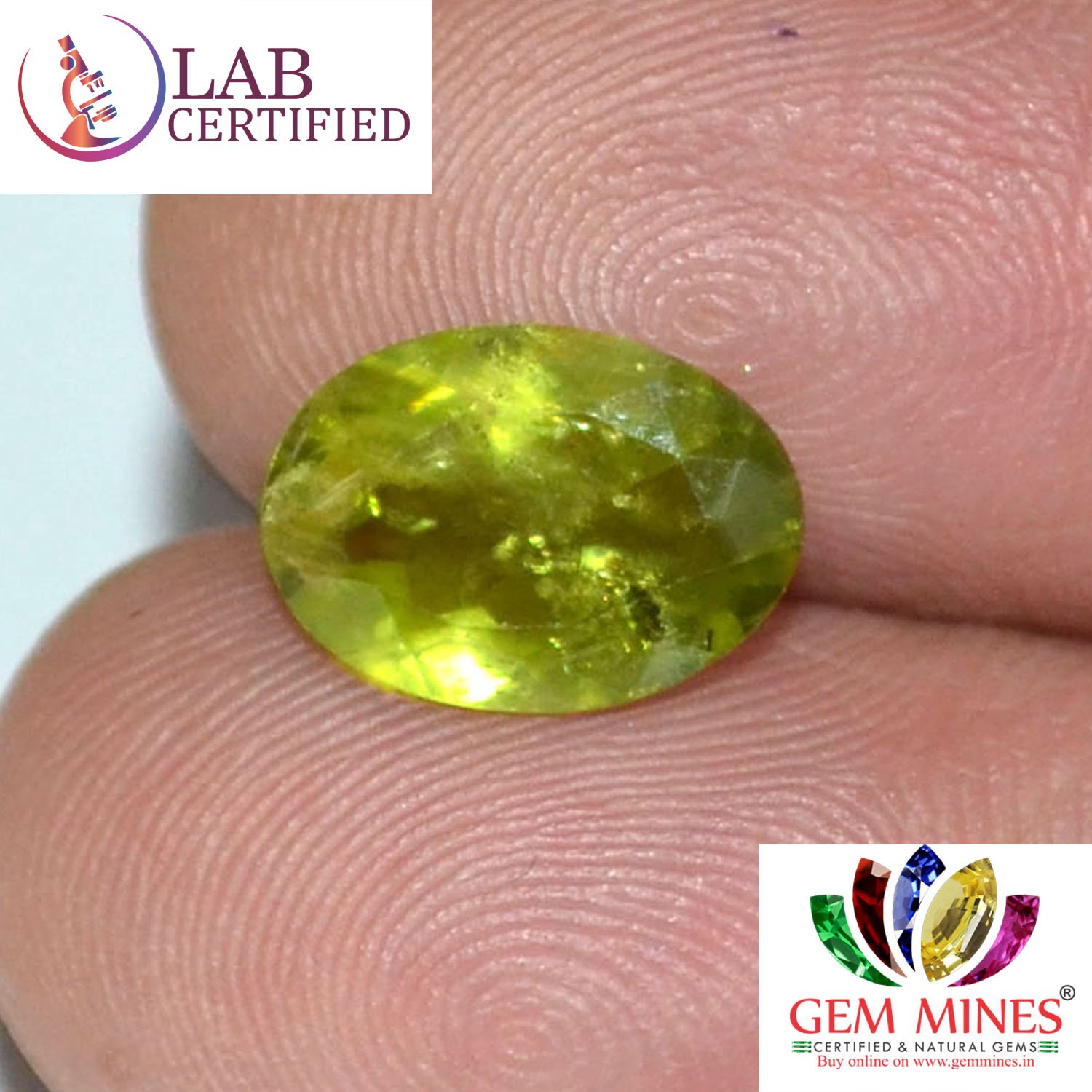 NPD218 3 Peridot 2.62 Ct.