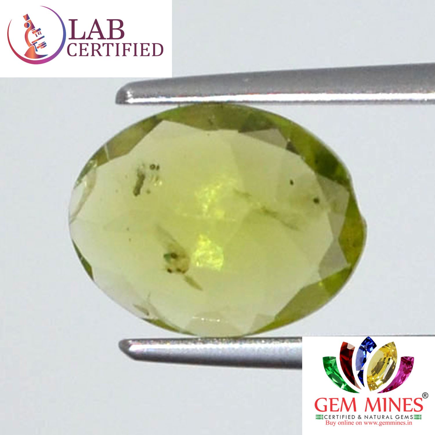 NPD234 2 Peridot 2.58 Ct.