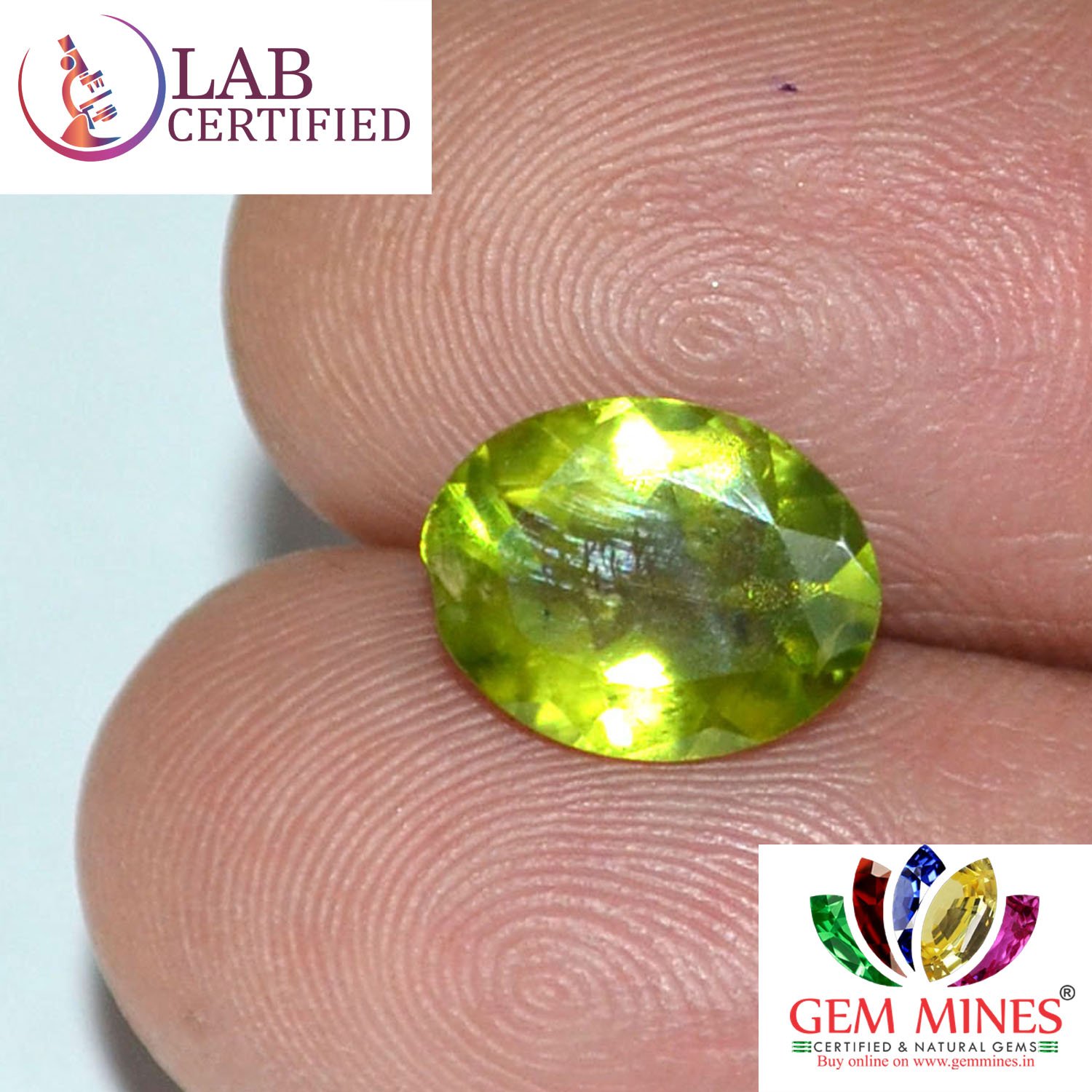 NPD234 3 Peridot 2.58 Ct.