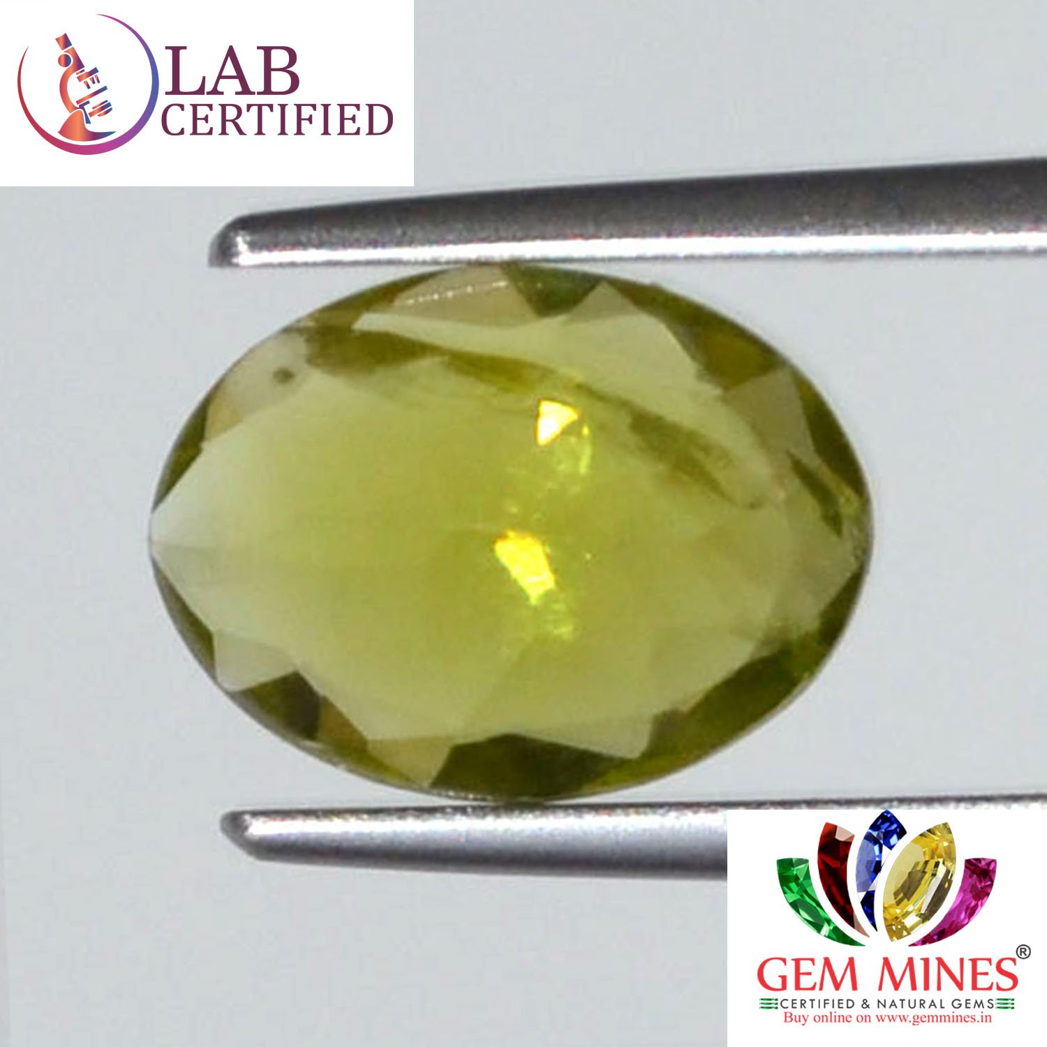NPD246 2 Peridot 2.56 Ct.